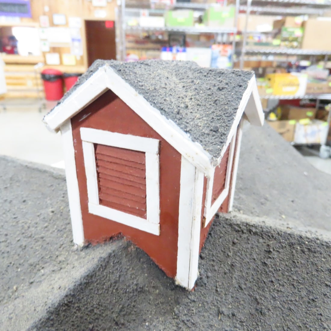 Scratch Built Wood Farm Houses, Barns, Windmill - 6
