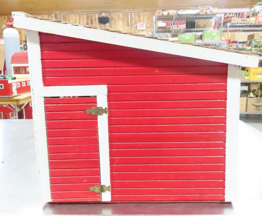 Scratch Built Wood Chicken Coop w/Functioning Door - 2