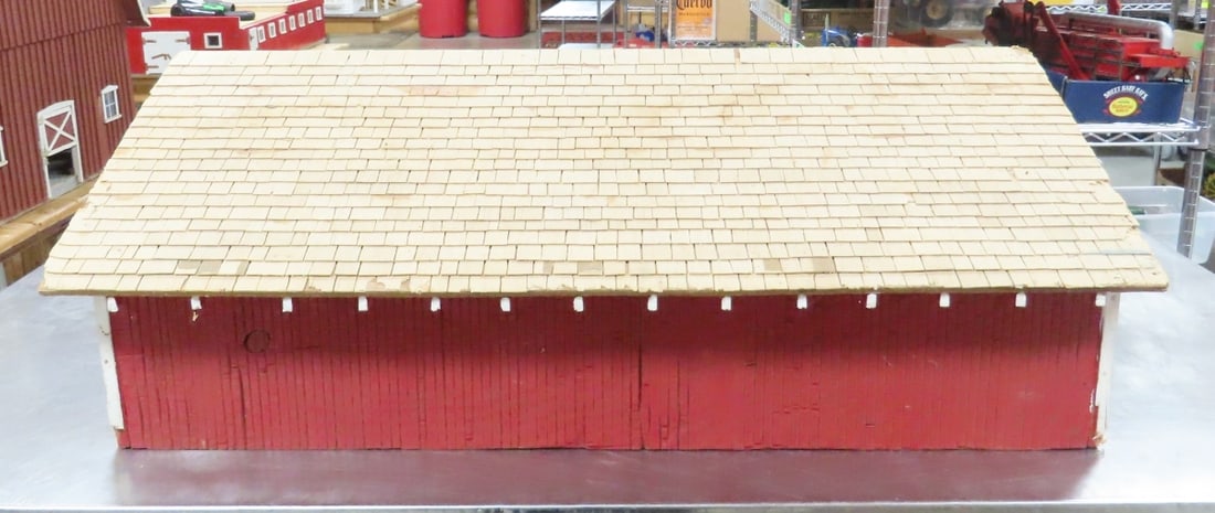 Scratch Built Wood Horse, Chicken & Tractor Barns - 4