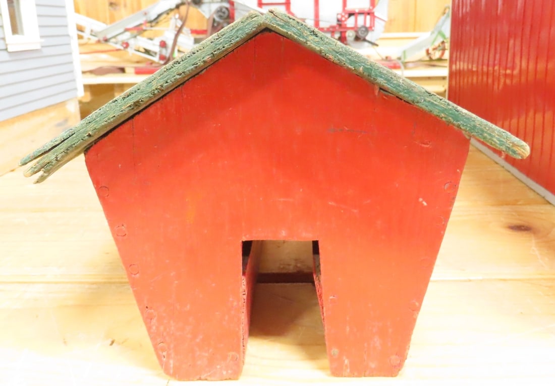 Scratch Built Tractor & Implement Barn & Feeder - 6