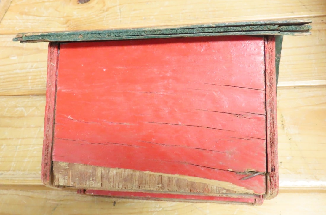 Scratch Built Tractor & Implement Barn & Feeder - 7