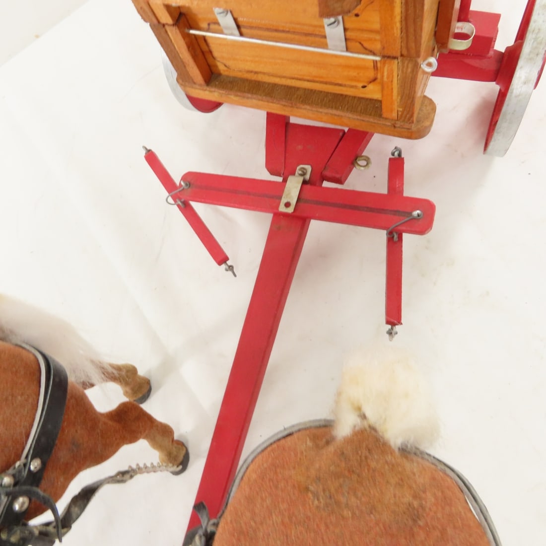 Scratch Built Farm Wagon with 2 Horse Team - 4