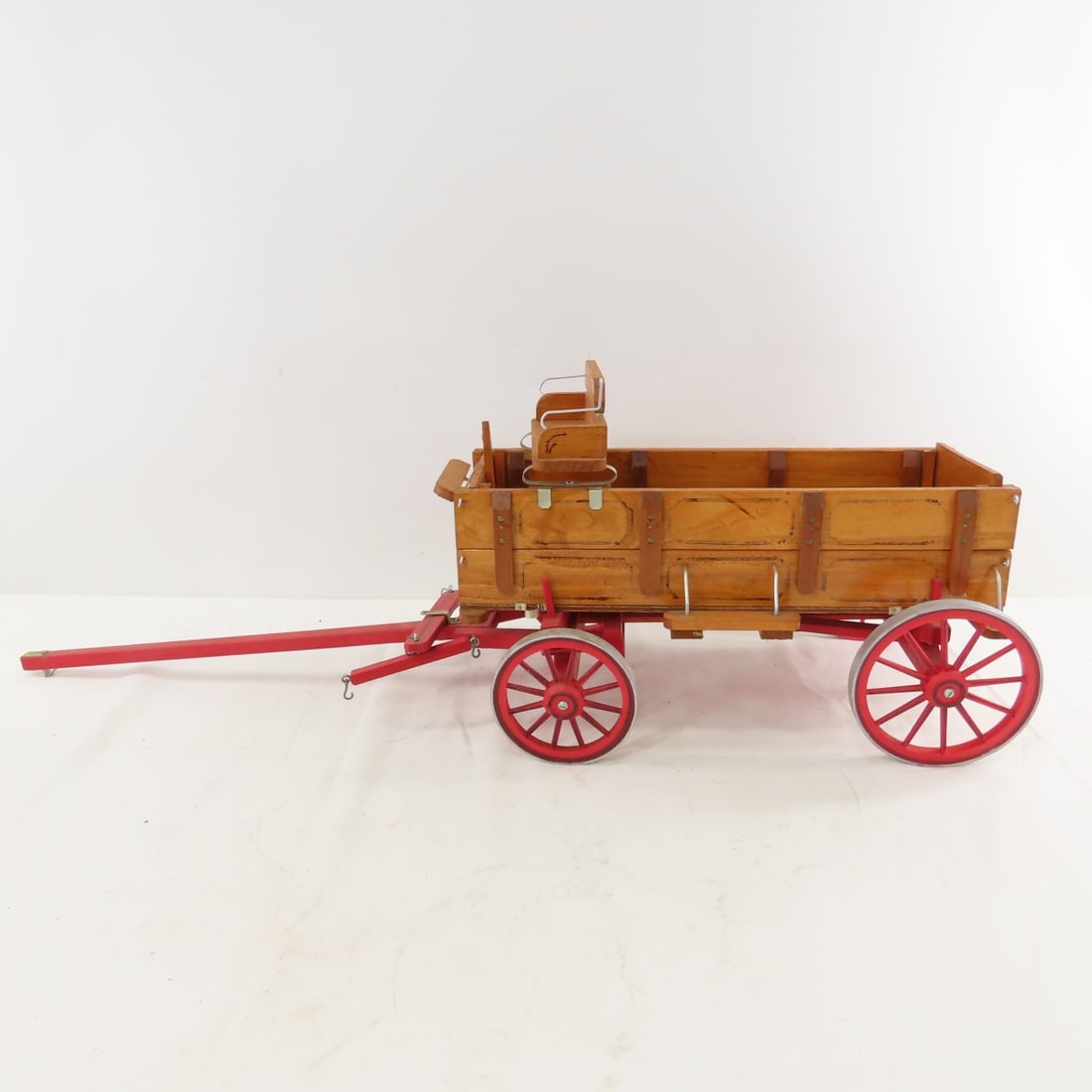 Scratch Built Farm Wagon with 2 Horse Team - 5