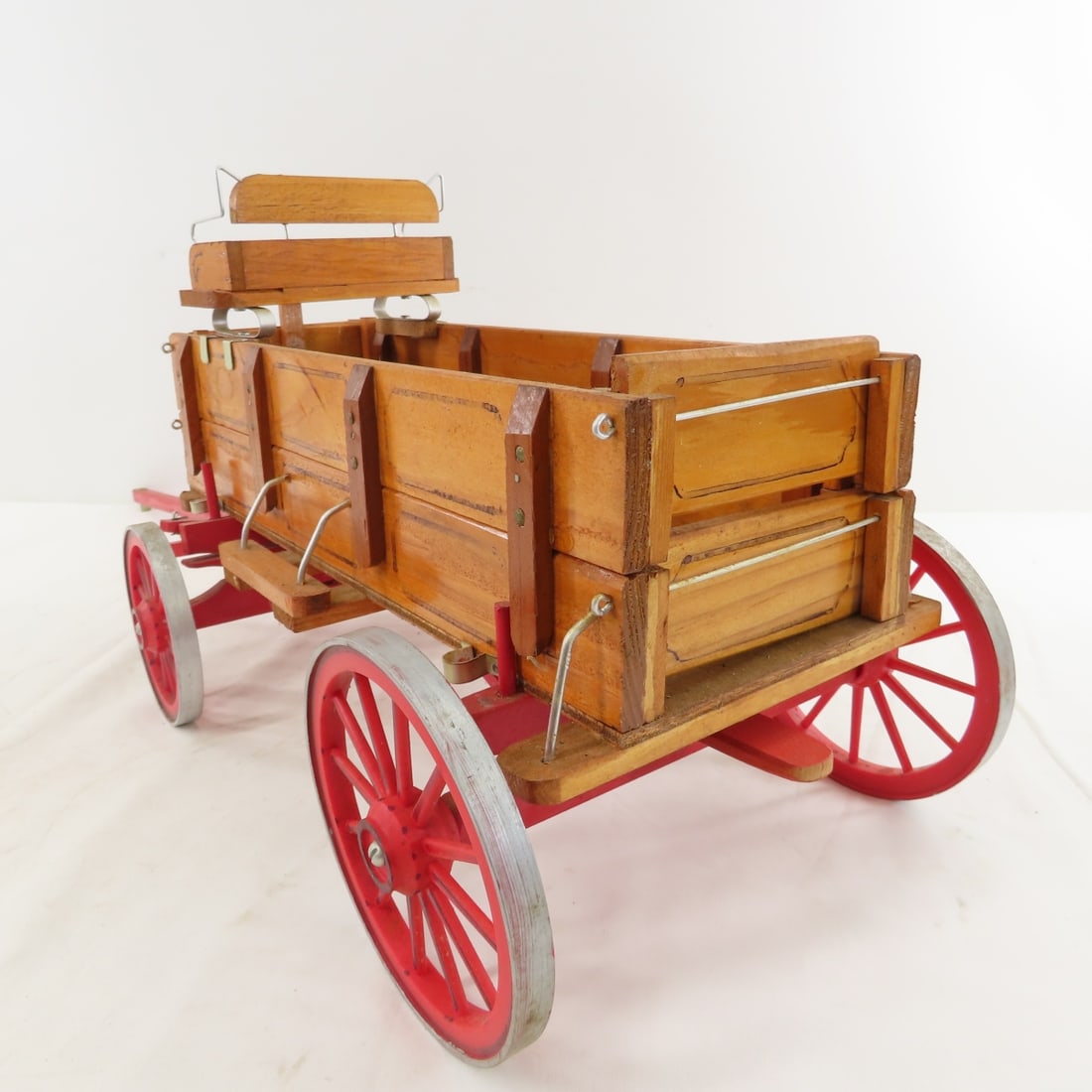 Scratch Built Farm Wagon with 2 Horse Team - 6