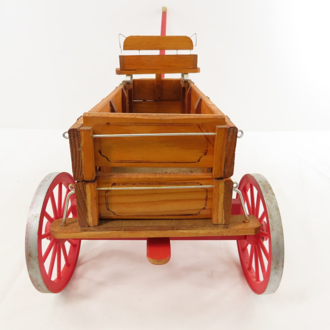 Scratch Built Farm Wagon with 2 Horse Team - 7