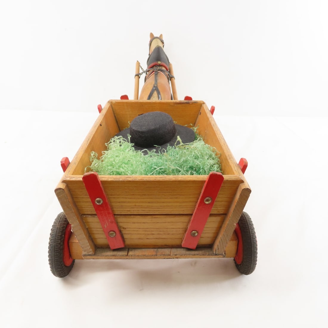 Scratch Built Horse drawn Wagon & 1 Horse - 4