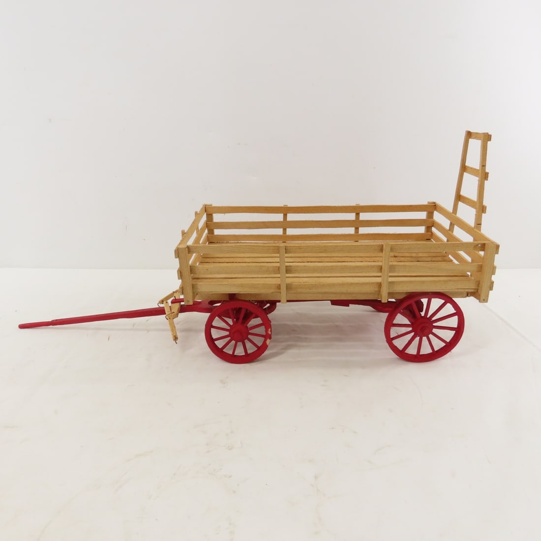 Scratch built wagon with 2 Herden Horses 1/12 - 5