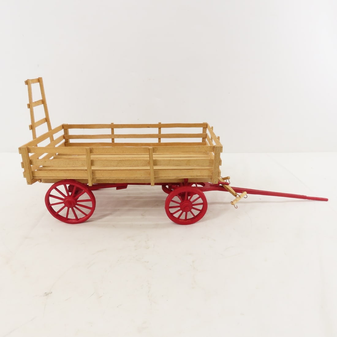 Scratch built wagon with 2 Herden Horses 1/12 - 9