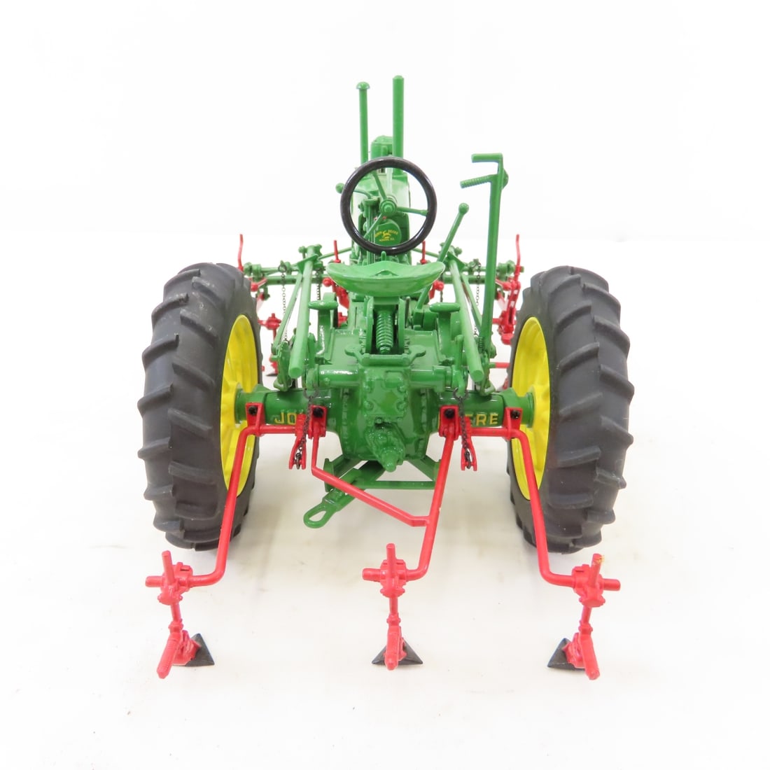 ERTL John Deere Model A Tractor with cultivator - 4