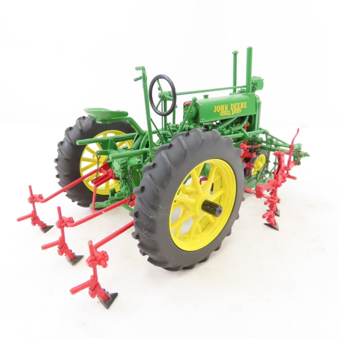ERTL John Deere Model A Tractor with cultivator - 5
