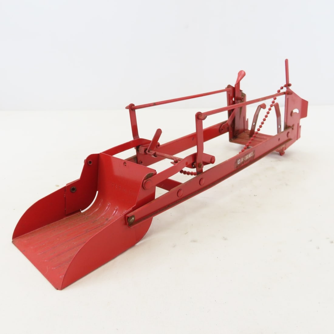 Eska McCormick loader, 2 bottom plow & spreader - 2