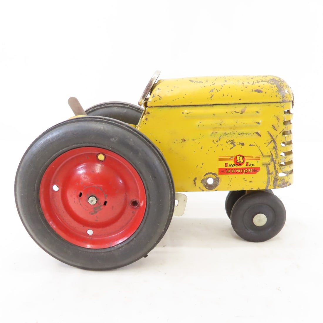 Super Six Junior Tractor, missing loader. - 6