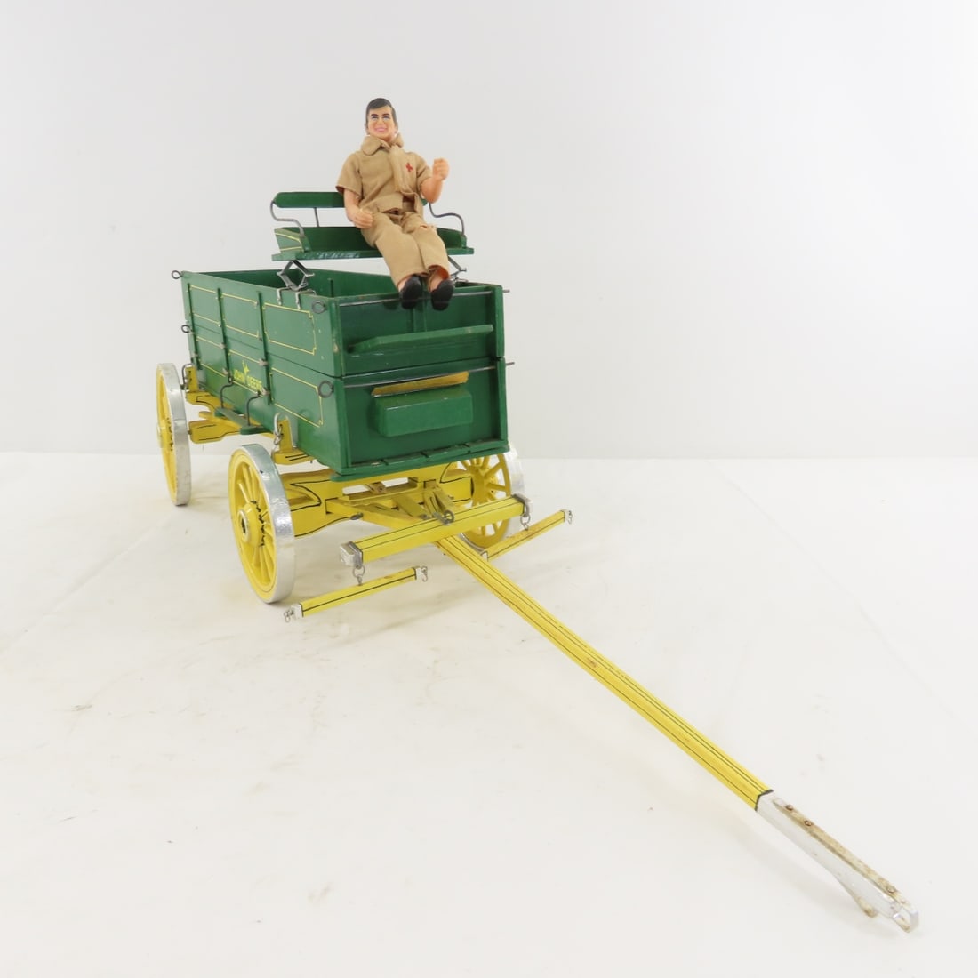 Scratch Built John Deere Wagon with 2 Horse Team - 10