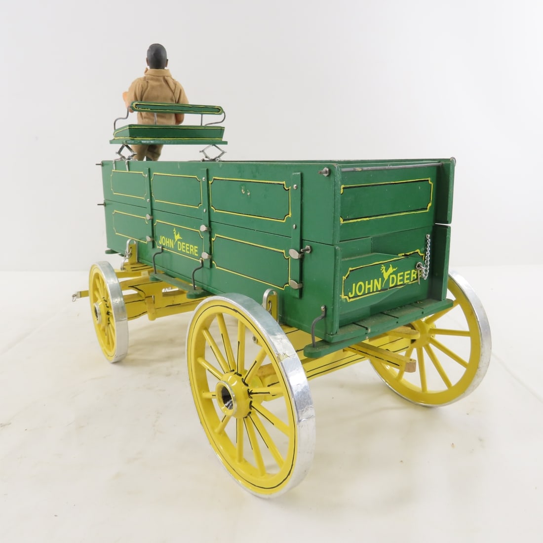Scratch Built John Deere Wagon with 2 Horse Team - 6