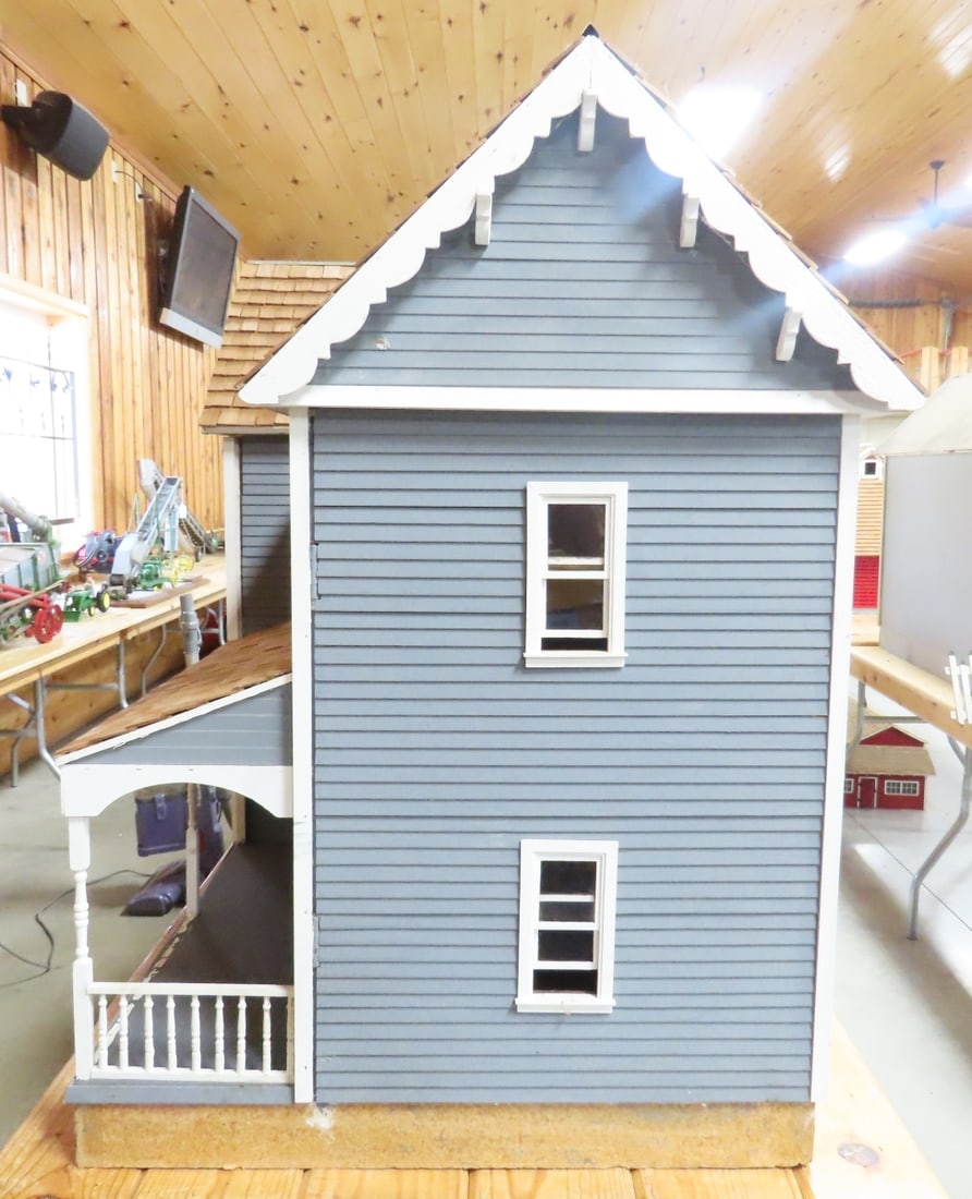 Jim Humphreys Scratch Built Wood 2 Story Farmhouse - 3