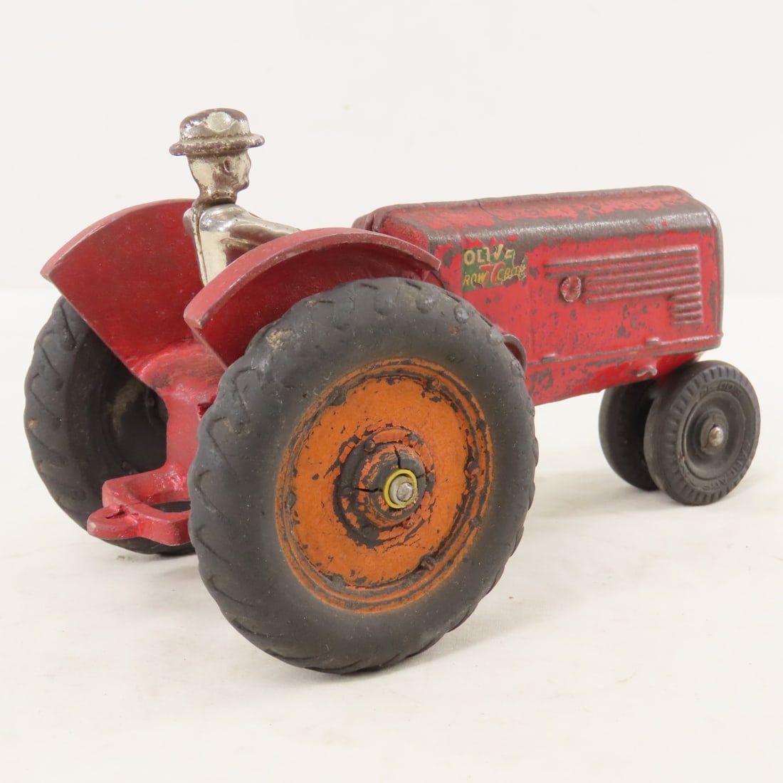 Arcade Cast Iron Oliver 70 Row Crop with Driver - 5