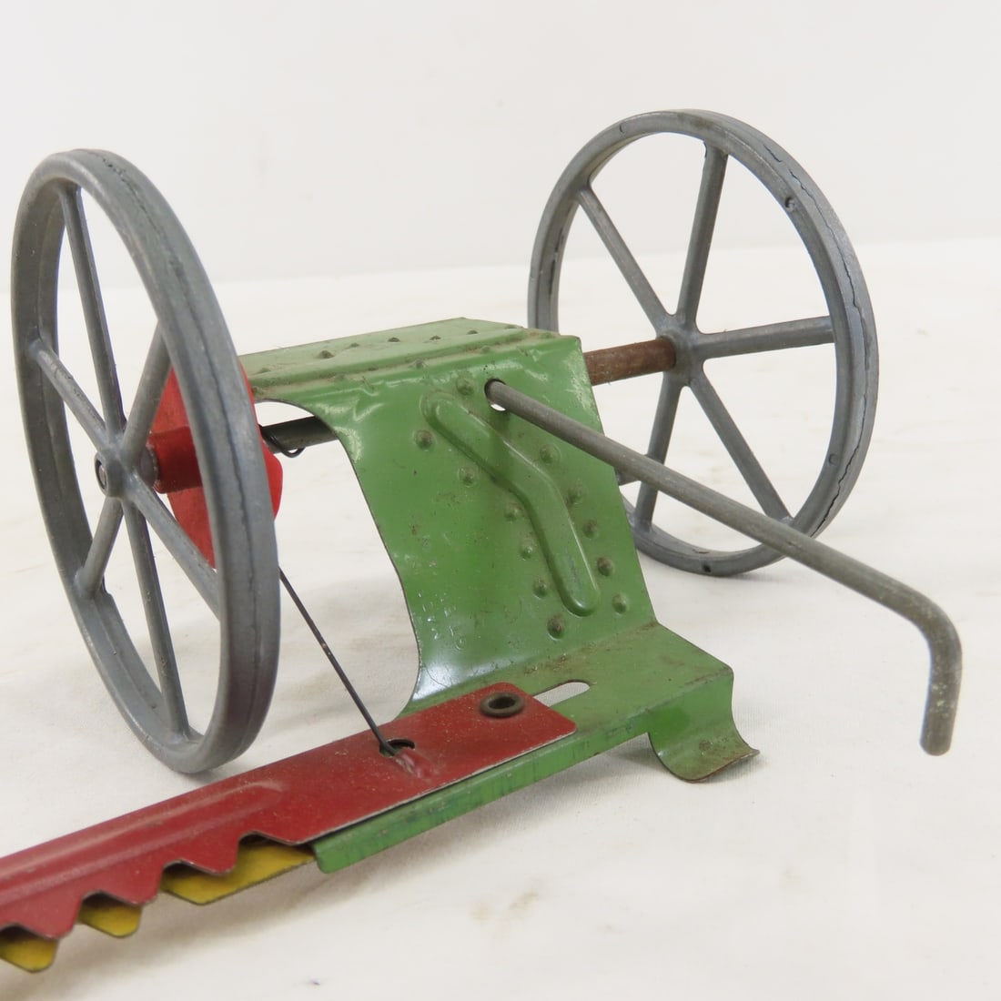Mettoy Tinplate Mower - 12