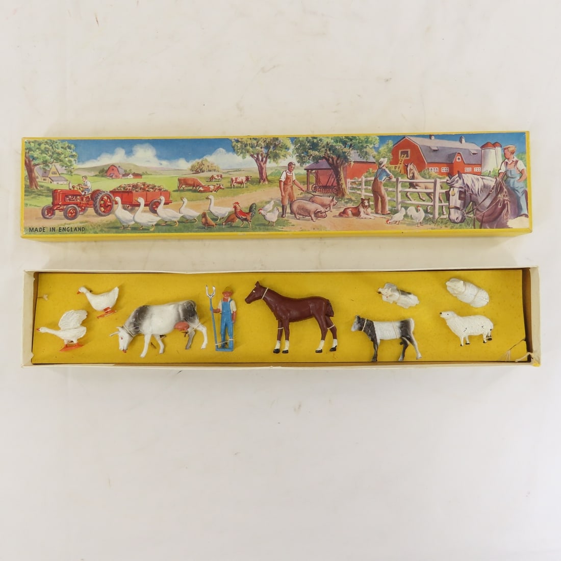 2 England Boxed Sets of Metal Farm Figures - 2