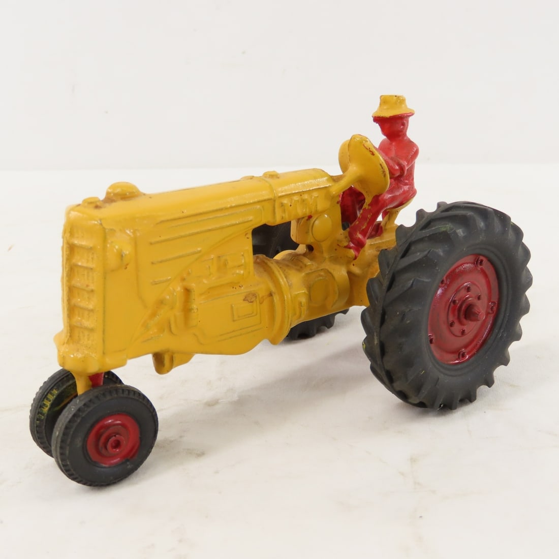 Manure Spreader & Repainted Slik Toys Tractor - 3