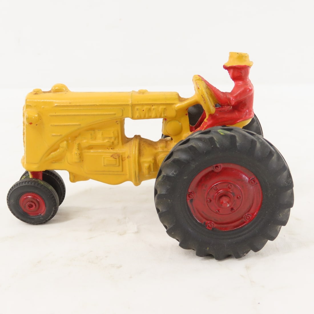 Manure Spreader & Repainted Slik Toys Tractor - 4