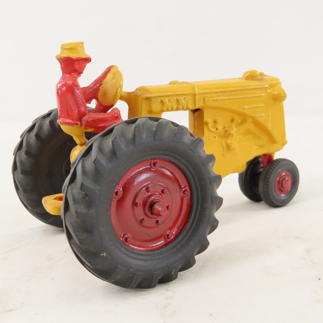 Manure Spreader & Repainted Slik Toys Tractor - 7