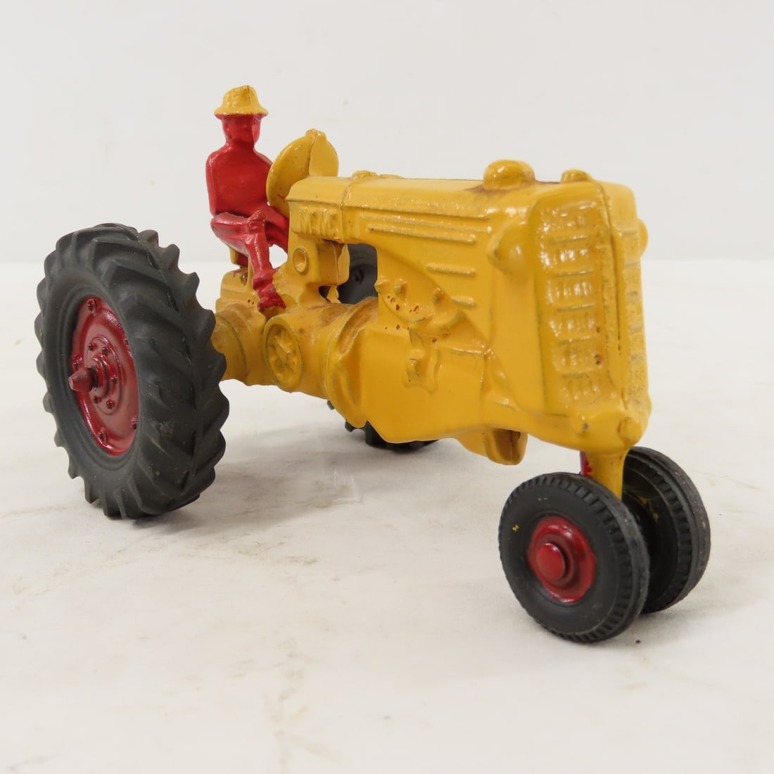 Manure Spreader & Repainted Slik Toys Tractor - 9