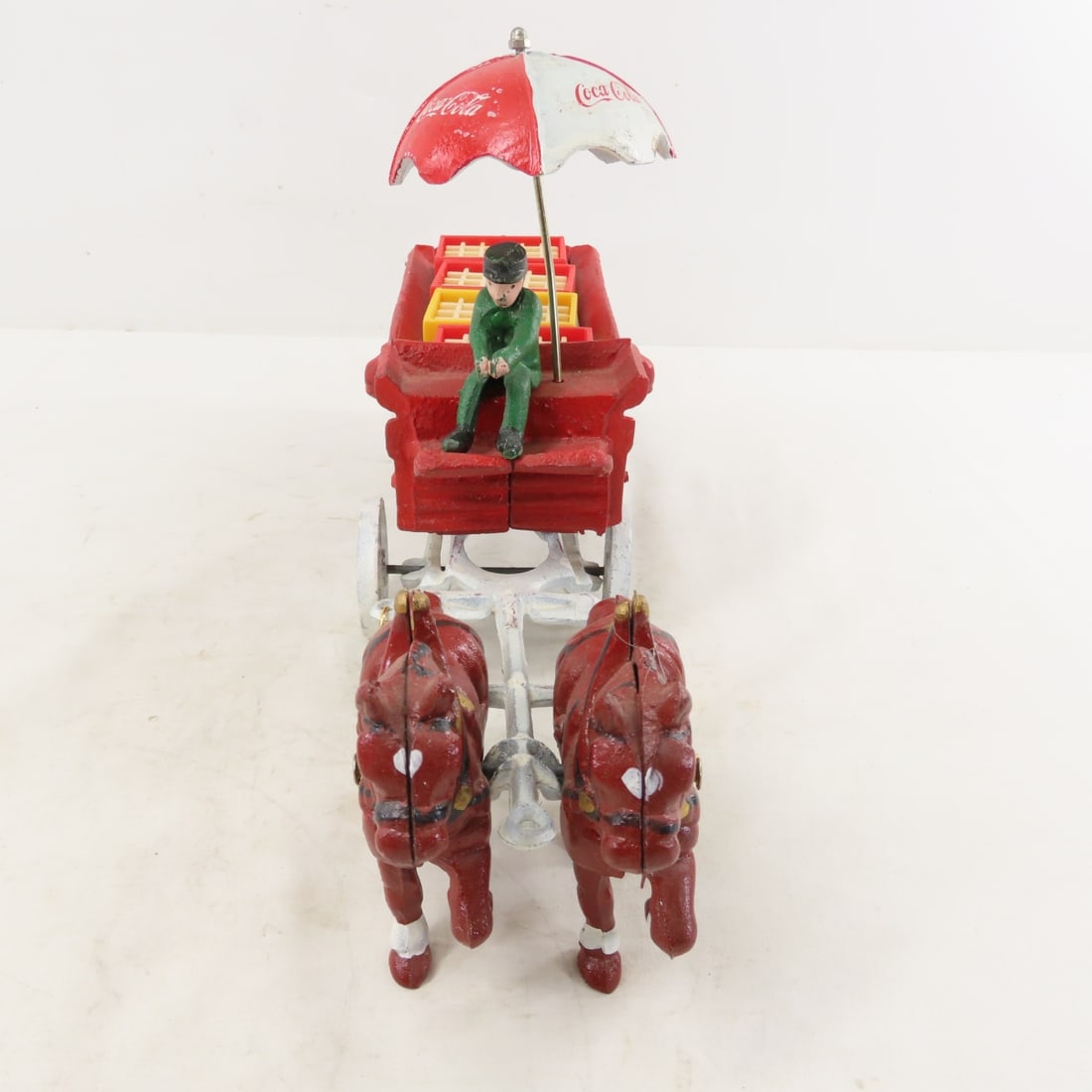 Reproduction Cast Iron Horse Drawn Wagons - 5