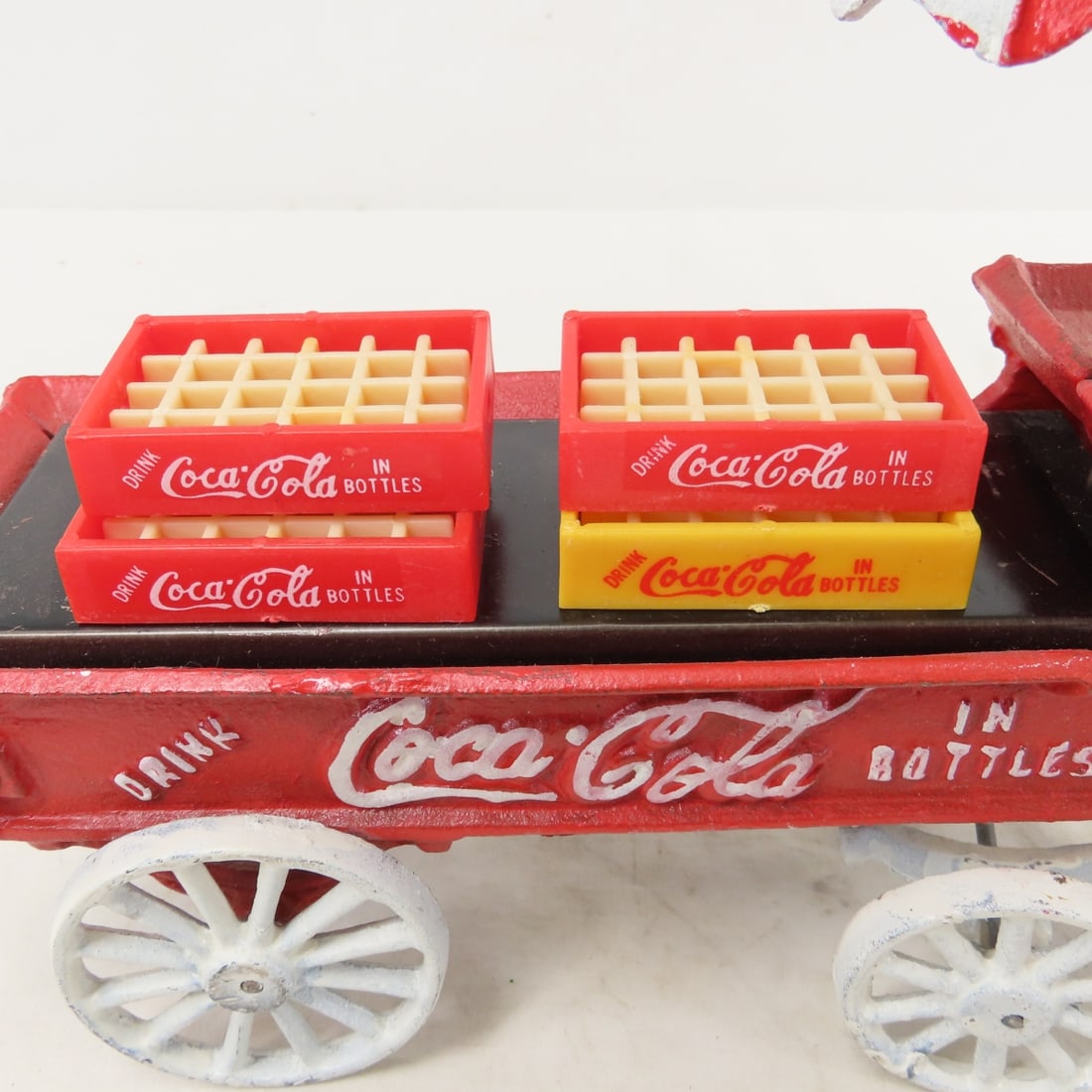Reproduction Cast Iron Horse Drawn Wagons - 6