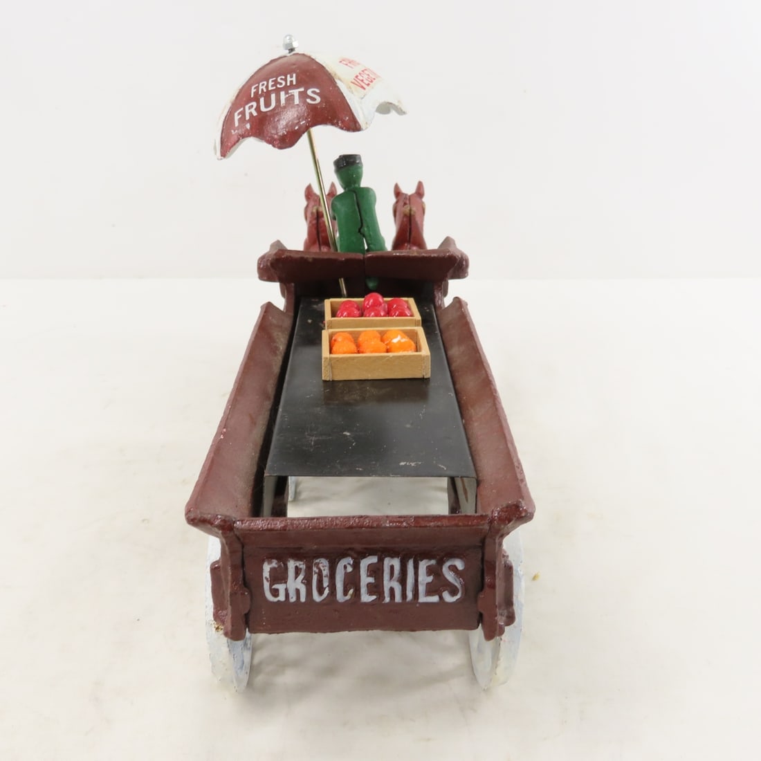 Reproduction Cast Iron Horse Drawn Wagons - 8