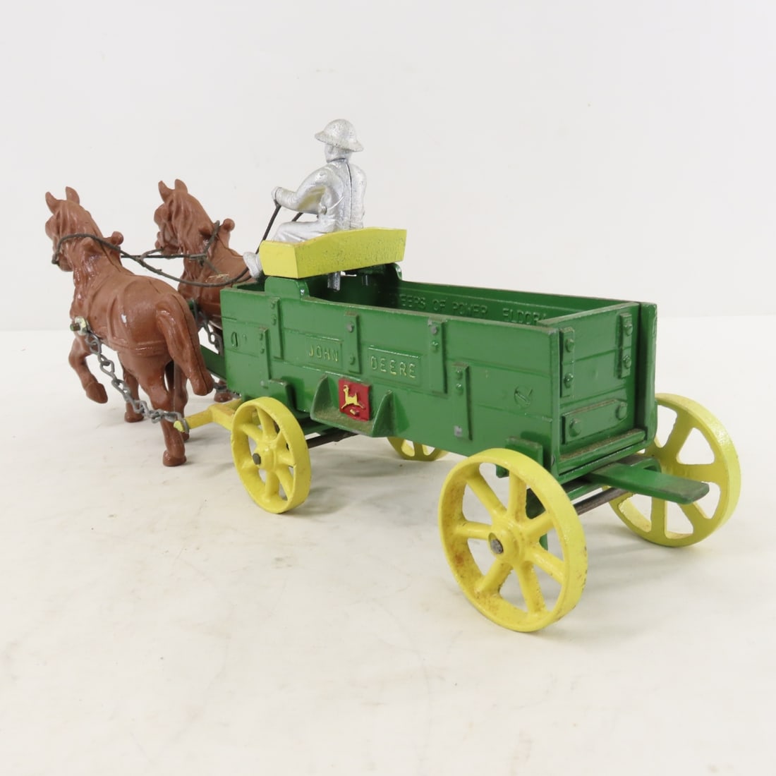 Custom John Deere Horse Drawn Corn Wagon - 3