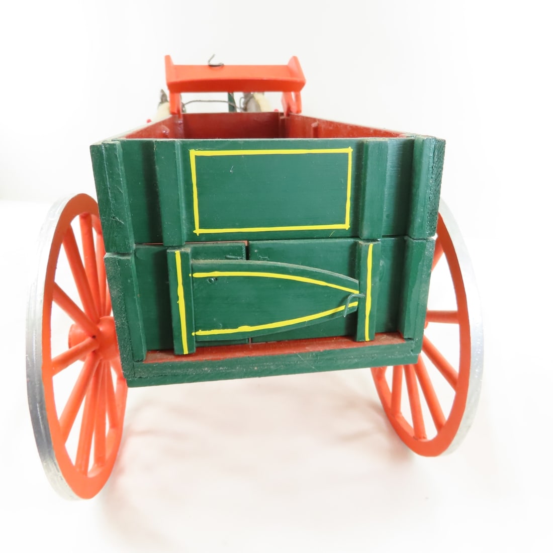 Marvin Kruse Custom Corn Wagon with 2 Mule Team - 4