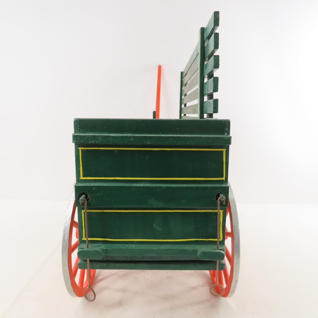 Marvin Kruse Custom Wood Bundle Wagon & Mule Team - 7