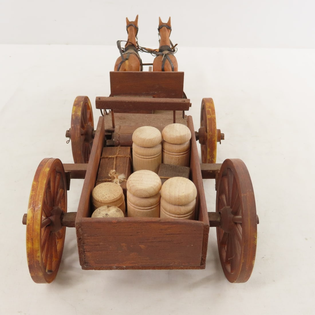 Custom Farm Wagon and Horse Team - 4