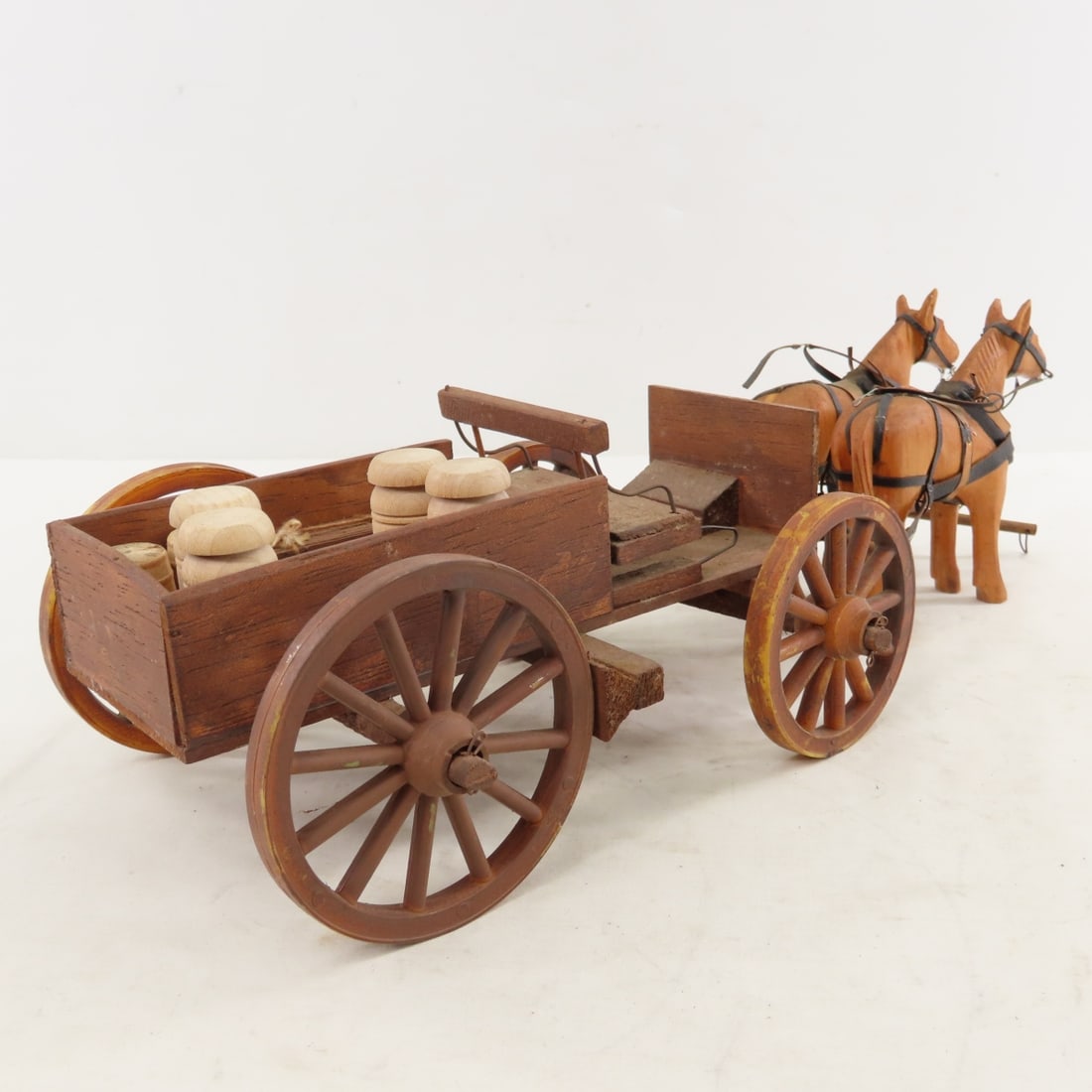Custom Farm Wagon and Horse Team - 5