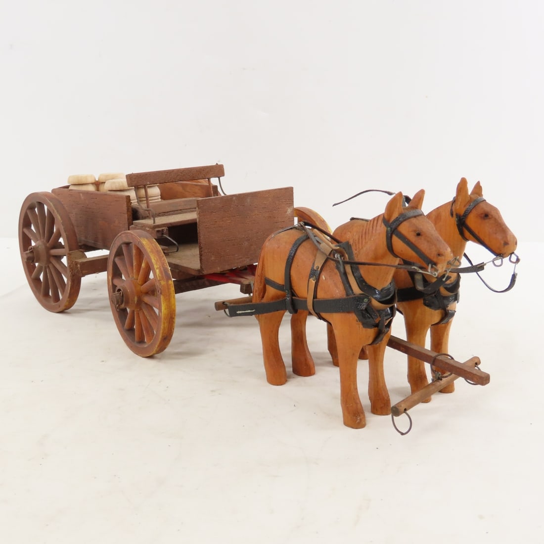 Custom Farm Wagon and Horse Team - 7