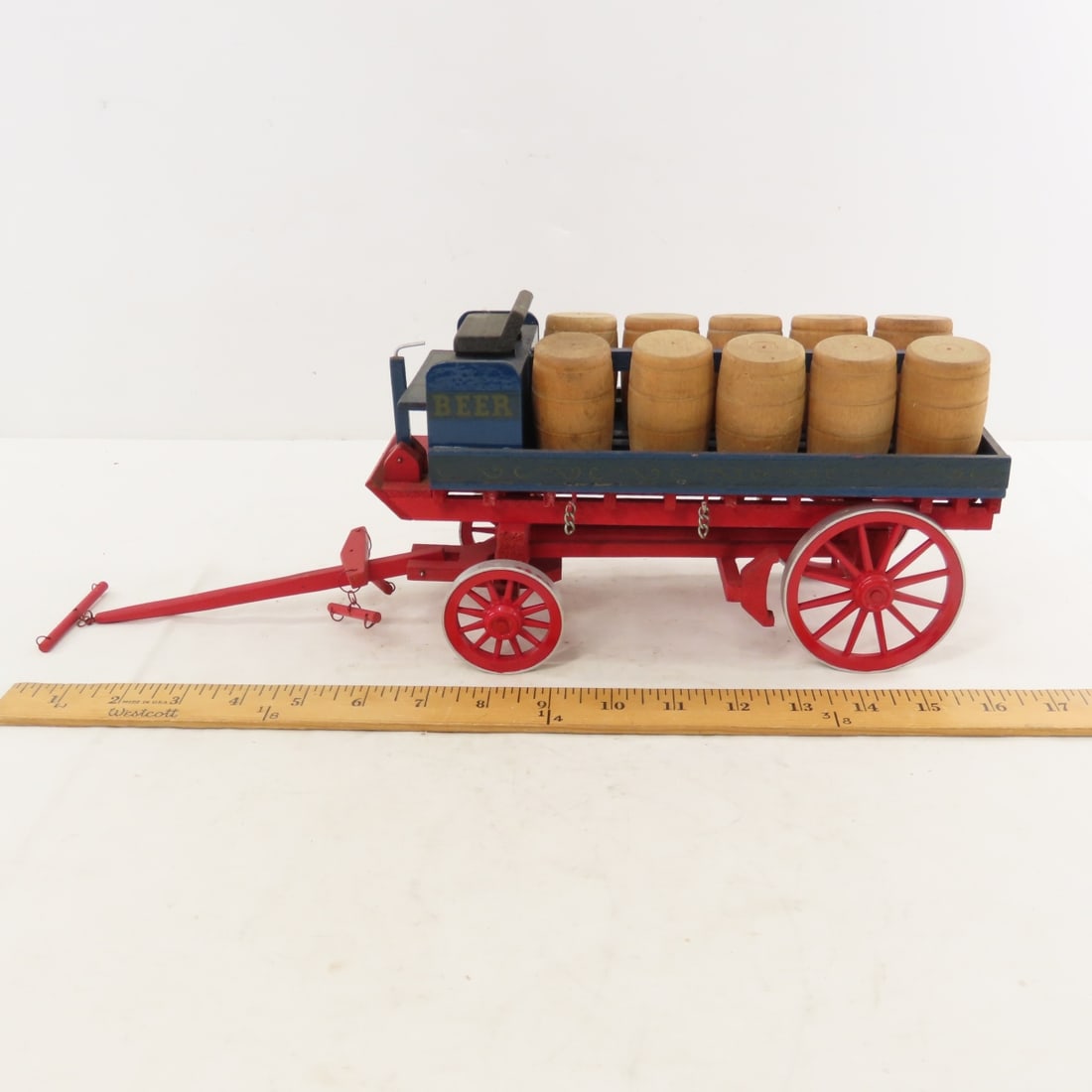 Custom Wooden Beer Delivery Wagon - 2
