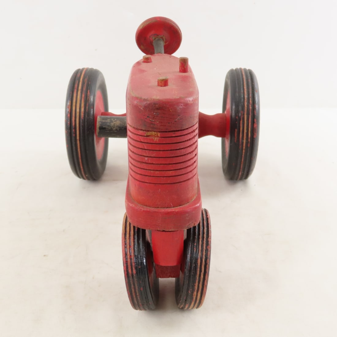 Custom Wood Farm toy D Tractor & Wagon - 7