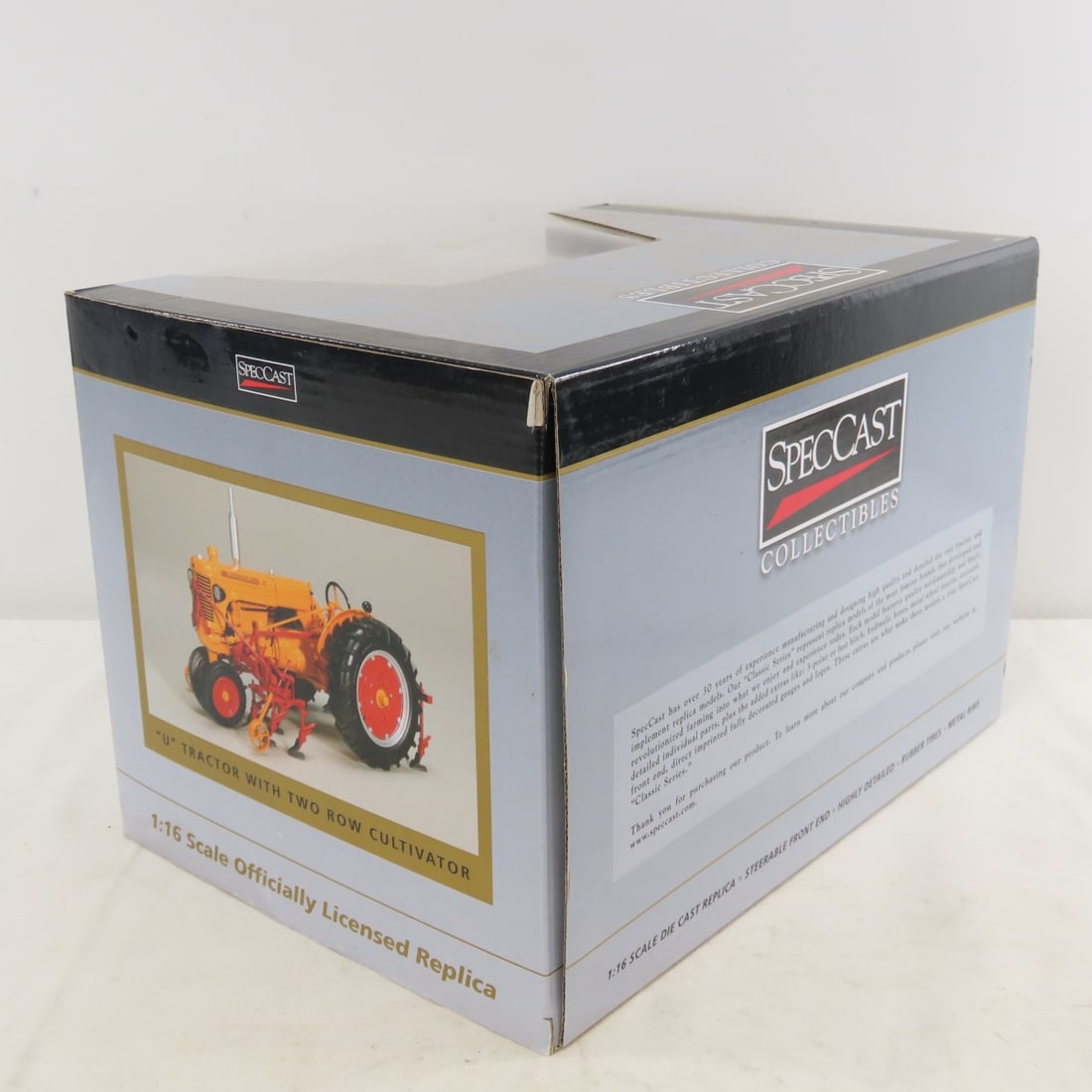 SpecCast Minneapolis-Moline U Tractor w/Cultivator - 7