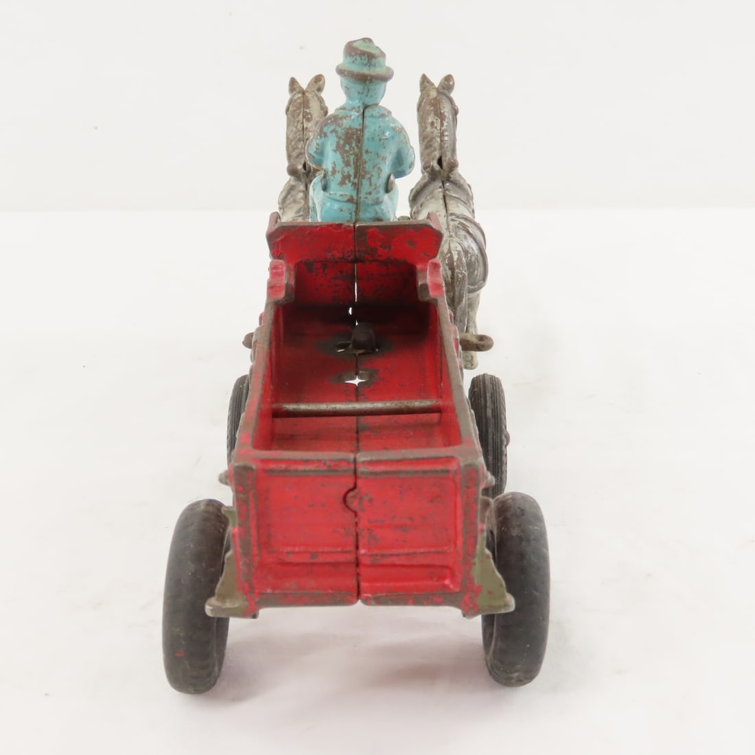 Arcade Cast Iron 4080 Horse Drawn Wagon & Driver - 4