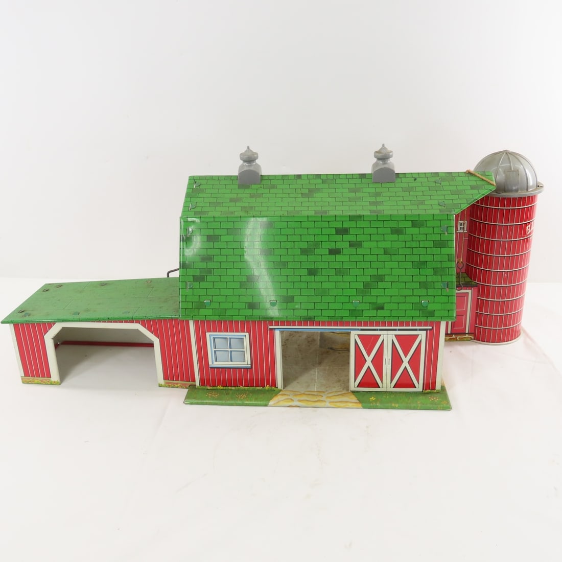 Happi Time Farm Set 3949 Box, Tin Buildings & More - 2