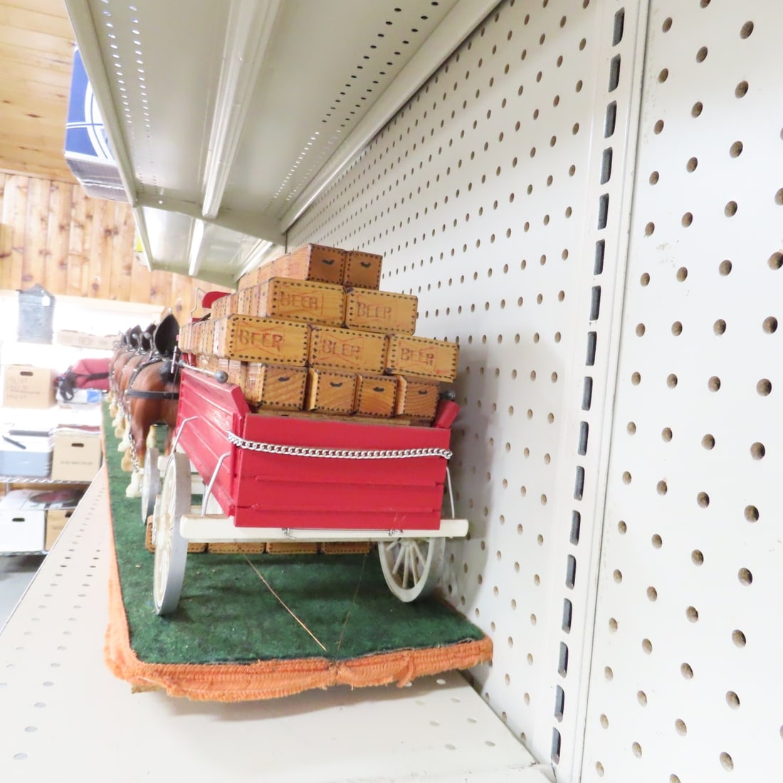 Custom Beer Wagon with 8 Horse Team - 13