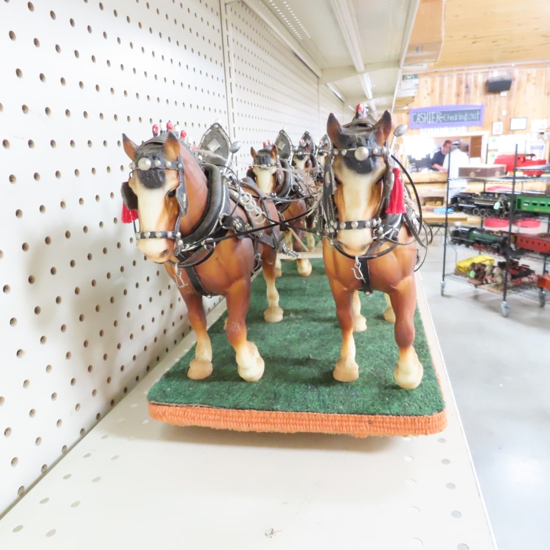 Custom Beer Wagon with 8 Horse Team - 7