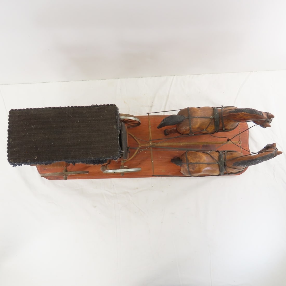 J DeFatte Custom Wood Horse Drawn 2 Seat Wagon - 17