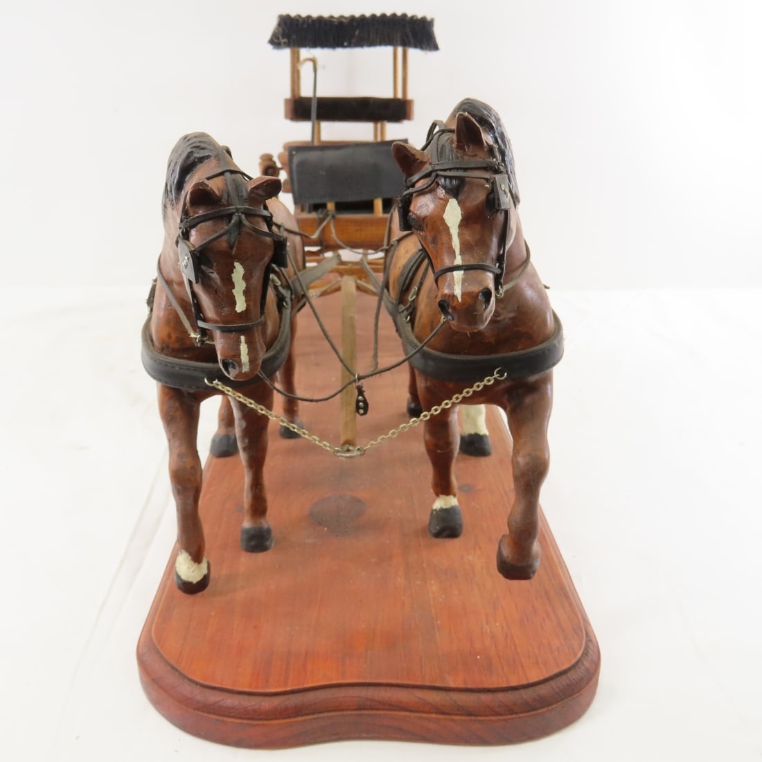 J DeFatte Custom Wood Horse Drawn 2 Seat Wagon - 8