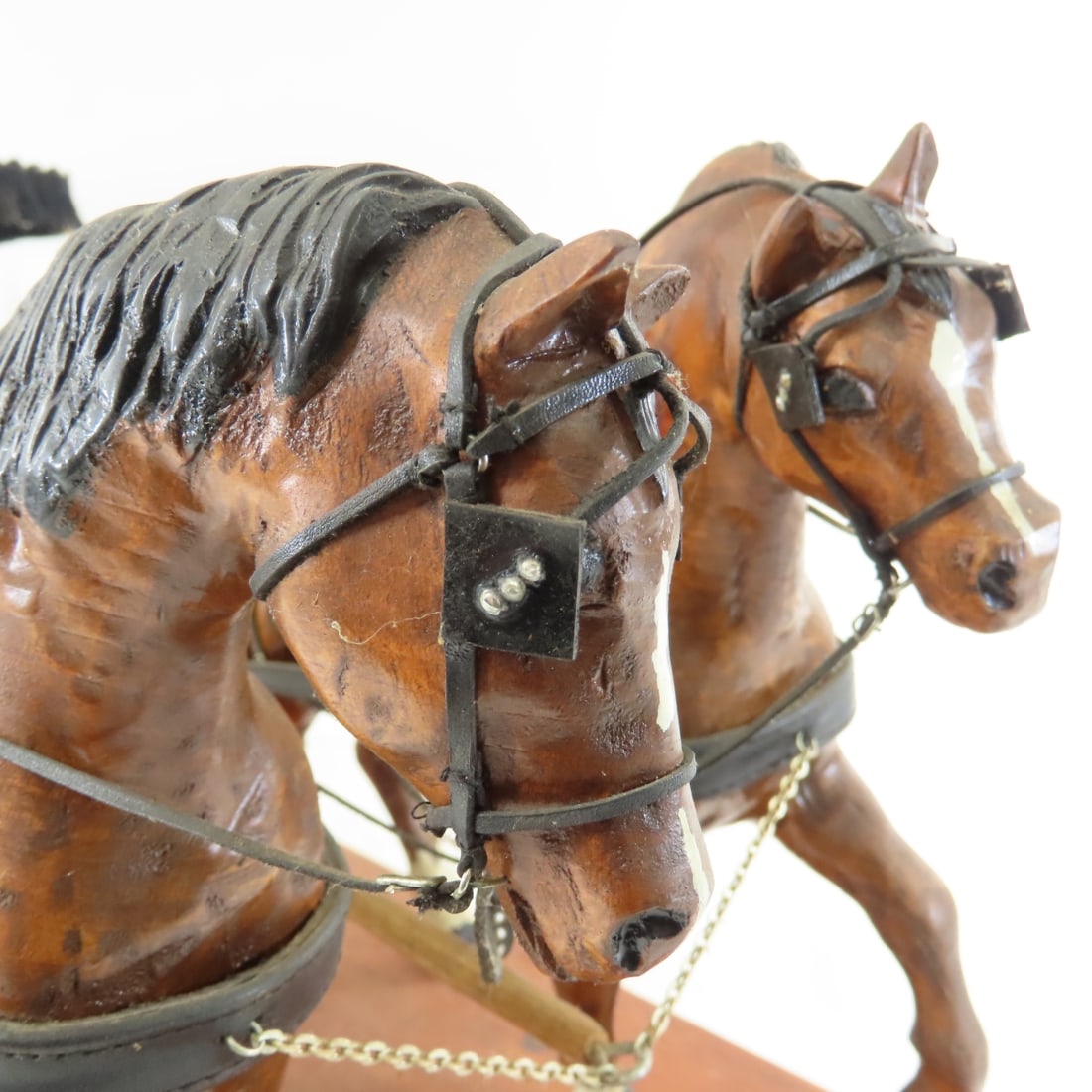 J DeFatte Custom Wood Horse Drawn 2 Seat Wagon - 9