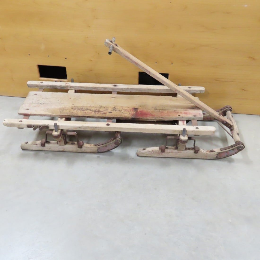 Antique Custom Made Log/Hauling Sled - 5