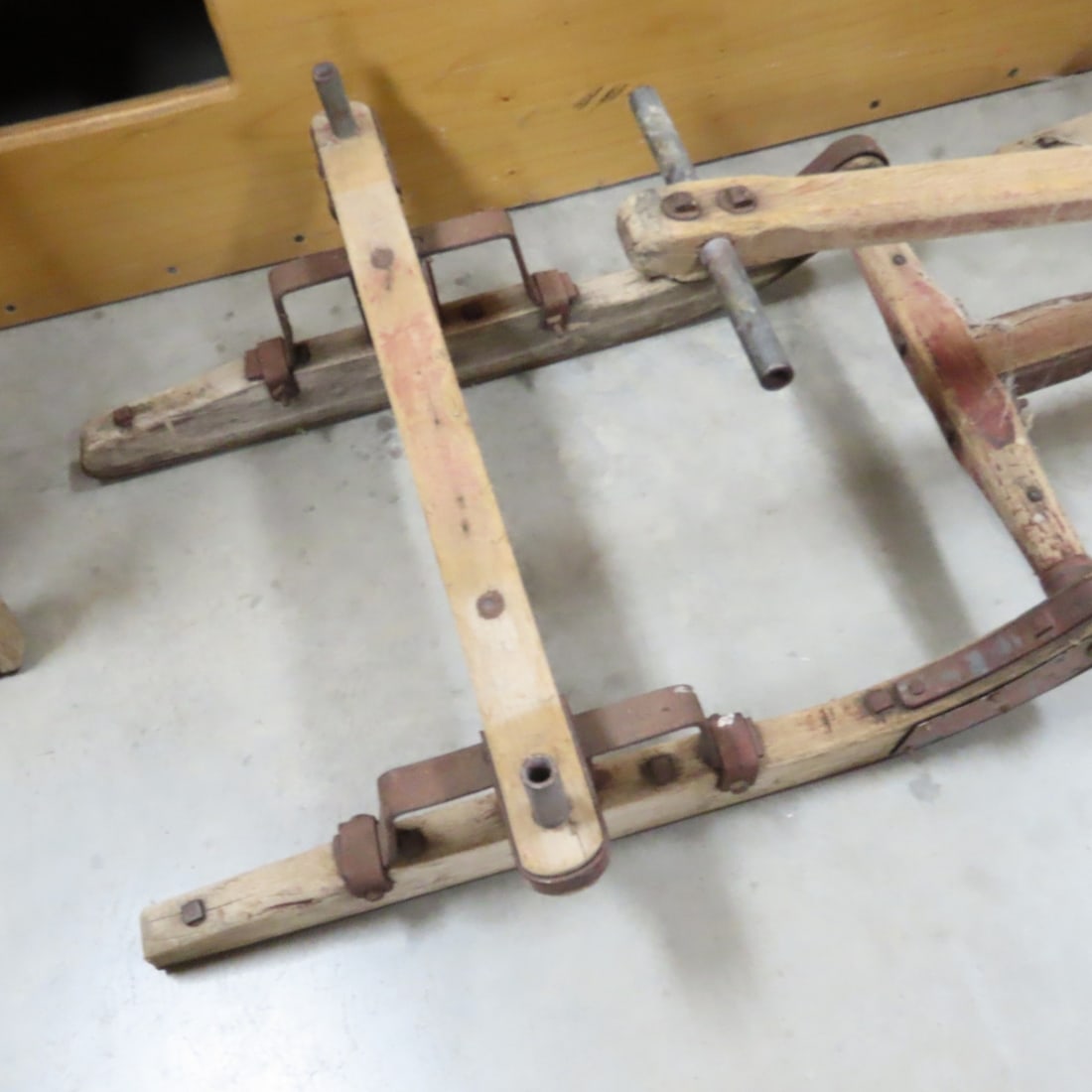 Antique Custom Made Log/Hauling Sled - 7