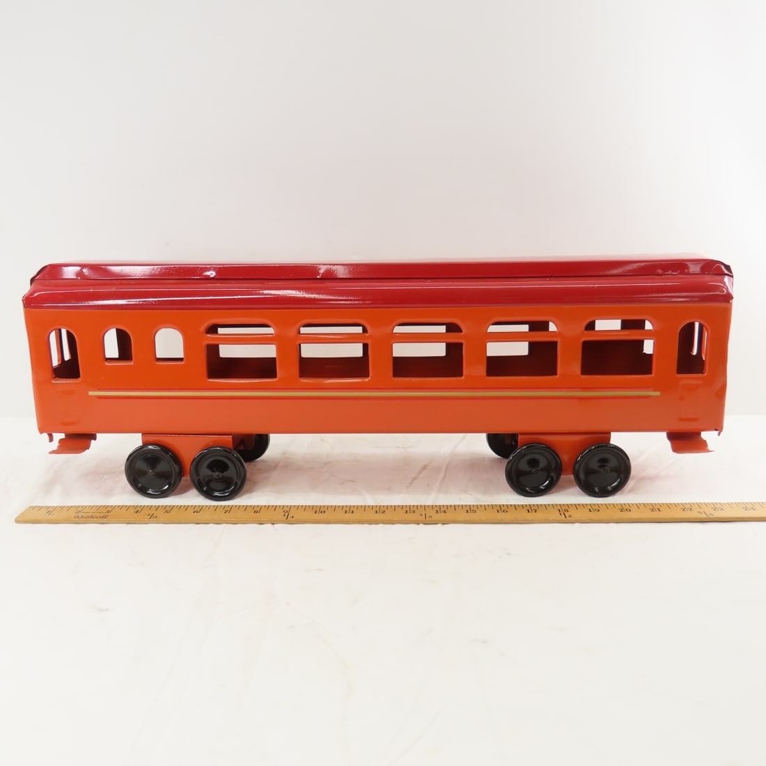 Custom Pressed Steel Garden Scale Passenger Car - 2