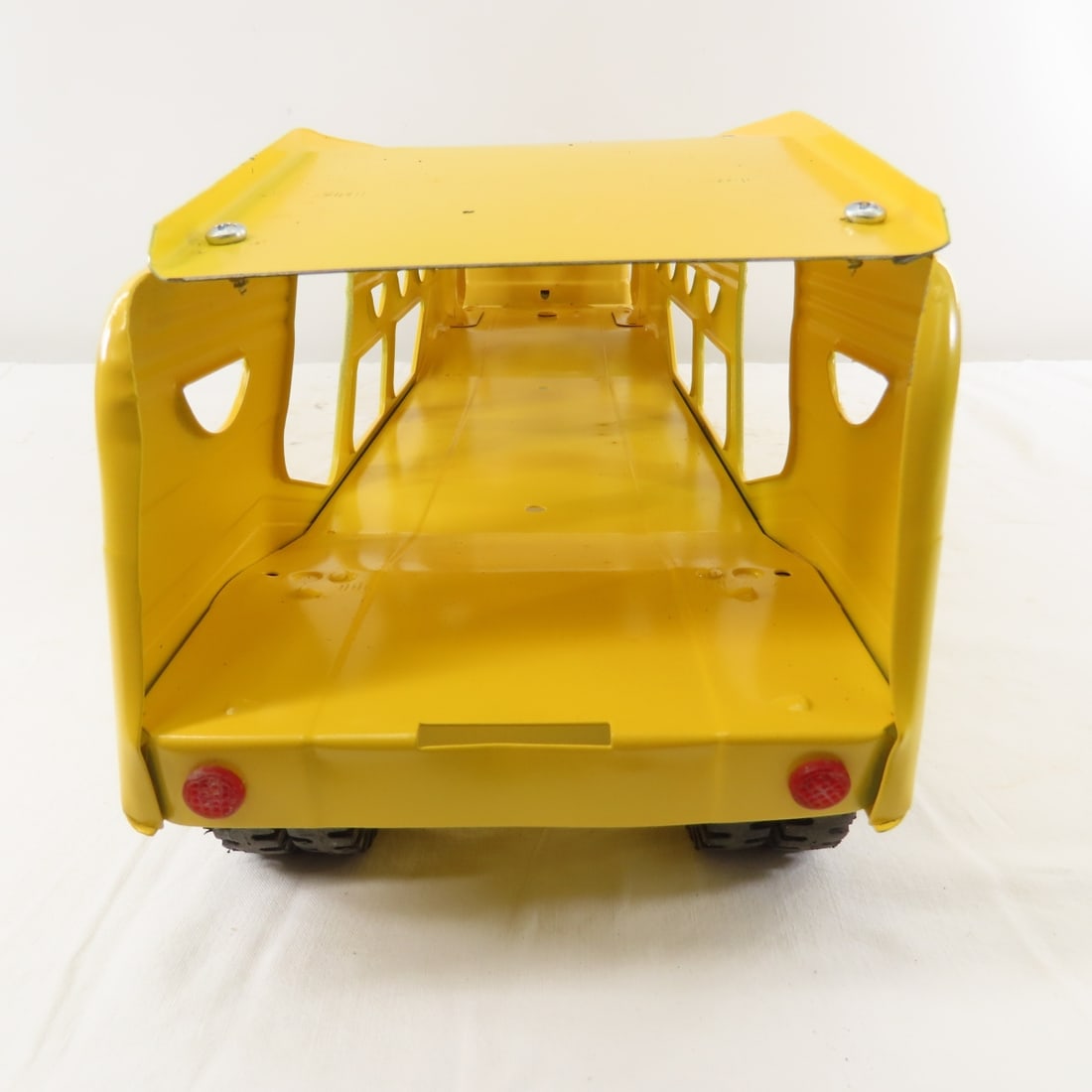 Vintage Tonka Truck with Custom Car Hauler - 4