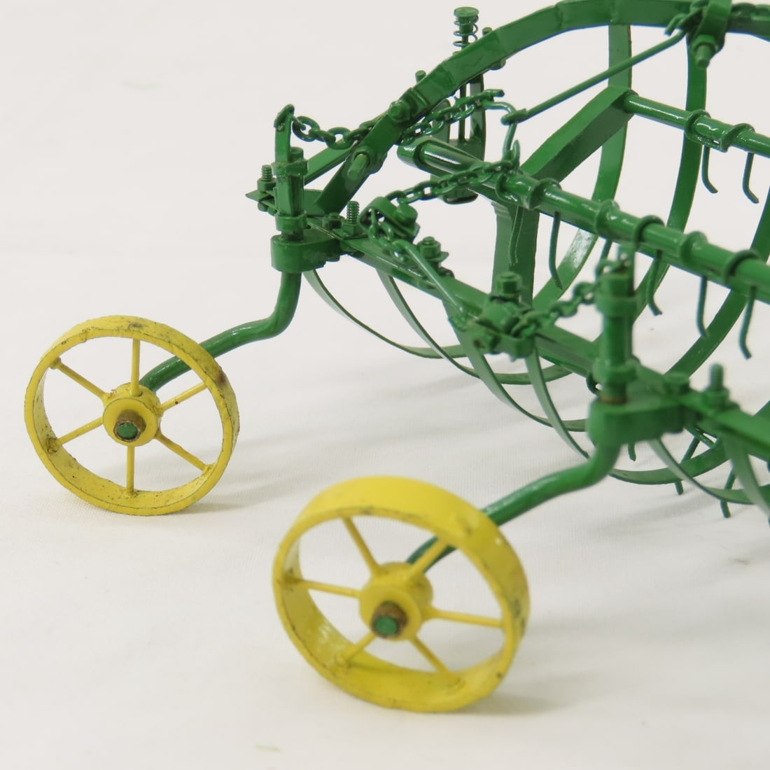 Scratch Built John Deere Riding Side-Delivery Rake - 12